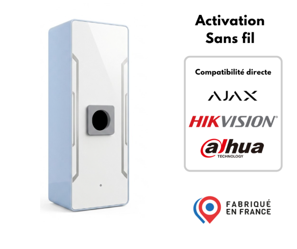 DGI005-R Dispositif sans fil fabriqué en France compatible Ajax Hikvision Dahua