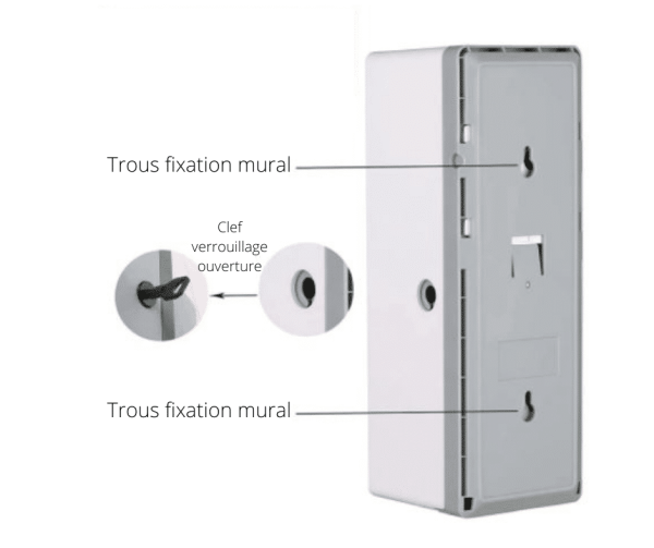 Diffuseur Gaz Poivre </br> Activation sans fil </br>