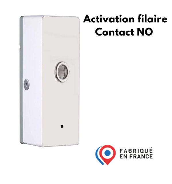Diffuseur de sécurité à activation filaire contact NO Ademar System – boîtier de diffusion agent irritant anti-intrusion.