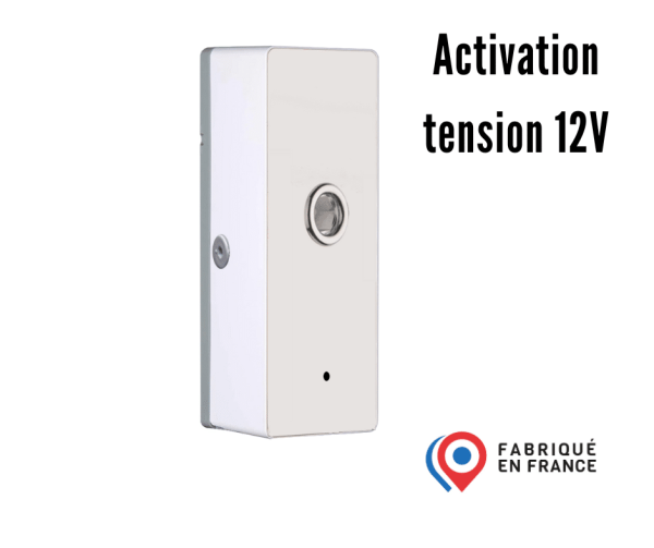 Diffuseur à activation filaire 12 V Ademar System – système anti-intrusion à diffusion agent irritant, boîtier PP intérieur.