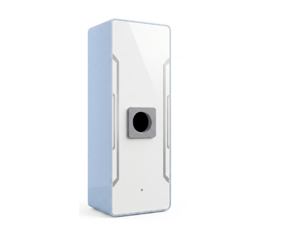 DGI005-nu Appareil connecté blanc et bleu avec capteur central